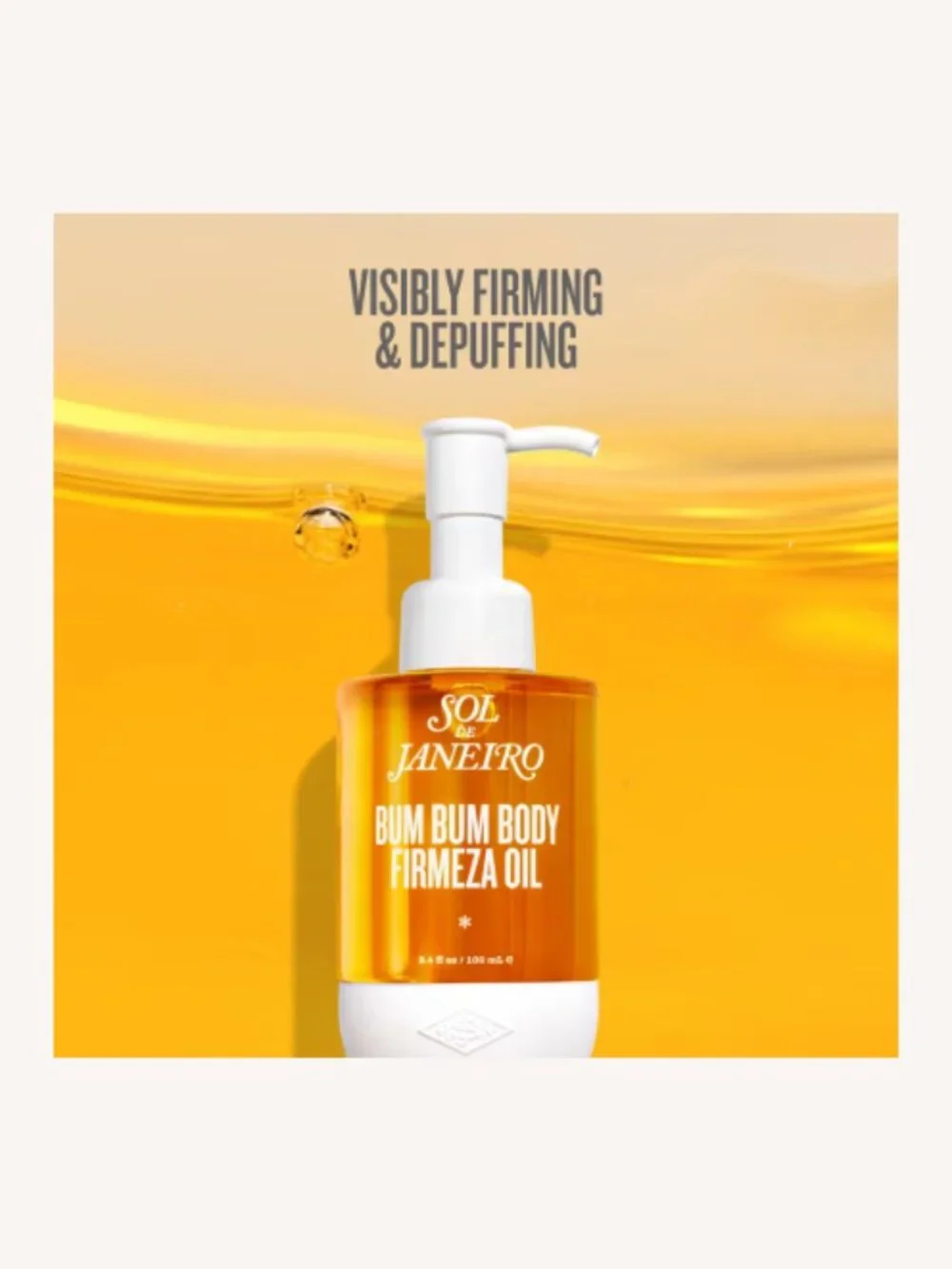 Sol de Janeiro Bum Bum Body Firmeza Oil NIB